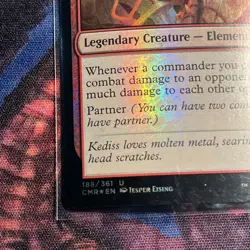 Kediss, Emberclaw Familiar NM FOIL Commander Legends MTG 188 / 361 English - Image 5