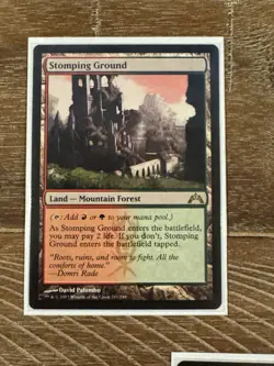 Magic The Gathering - Stomping Ground - Gatecrash - Regular Rare - Image 1
