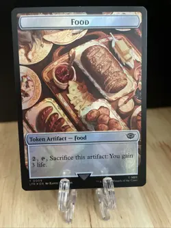 MTG Spirit (003) Food (009) FOIL Token Tales Of Middle-earth LTR NM/M - Image 1