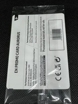 Aurorus 024/088 - Cosmo Holo - Pokemon Perfect Order stamped promo (sealed) - Image 2