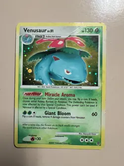 🍃 Pokemon TCG Venusaur Holo Rare Card 20/132 Secret Wonders - Image 1