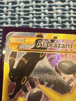 Pokemon TCG 2016 Alakazam EX Secret Rare Card 125/124 X&Y Fates Collide - Image 3