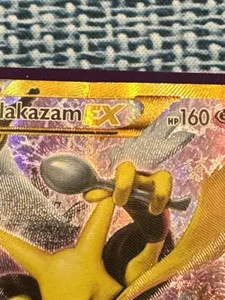 Pokemon TCG 2016 Alakazam EX Secret Rare Card 125/124 X&Y Fates Collide - Image 4
