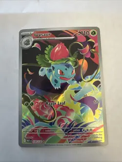 Pokemon TCG Ivysaur Holo Full Art Mega Evolution 134/132 - Image 1