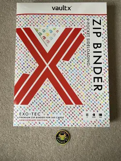 Vault X Exo Tec Anniversary 30th Edition 9 Pocket Zip Binder Pokemon 151 ⚡ - Image 1