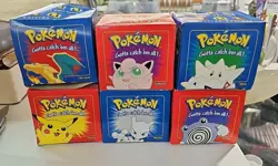 Pokemon Limited Edition 23k Gold SET OF 6 Plated Card SEALED NEVER OPEND - Image 1