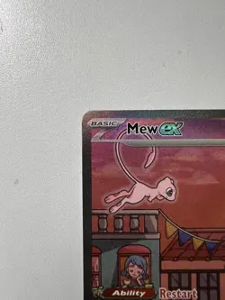 Mew ex Promo 053 - Pokemon Scarlet & Violet Promo Full Art Holo Card NM - Image 2