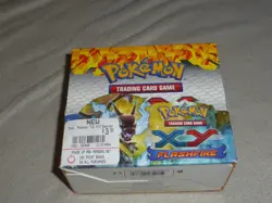 EMPTY DISPLAY BOOSTER BOX POKEMON XY FLASHFIRE NO CARDS TCG - Image 1