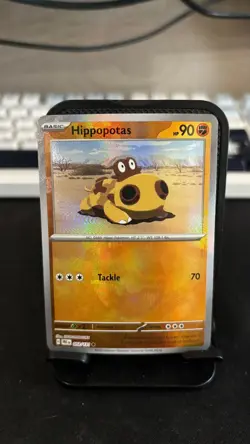 Hippopotas 052/131 Common Prismatic Evolutions Pokemon LP Pokebal Holo - Image 1