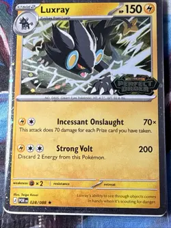 Pokemon Luxray 028/088 Perfect Order Best Buy Stamped Promo Sealed✨ - Image 3