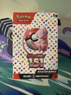Pokemon TCG Scarlet and Violet 151 Booster Bundle Set - Factory Sealed New 820650853210 - Image 1