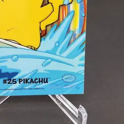 2000 Topps Pokemon TV Animation Series 2 Surfing #25 Pikachu 8 Of 10 Stick-Ons - Image 4