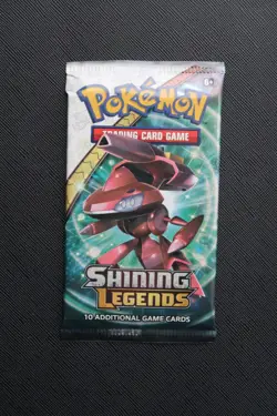 Pokemon TCG 2017 Shining Legends Booster Pack - Genesect Artwork - Image 1
