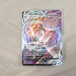 Pokemon Mew VMAX 114/264 Swsh08 Fusion Strike Ultra Rare Holo 310 HP Psychic - Image 1