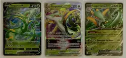 Pokemon TCG Serperior V VMAX EX Set - Silver Tempest Black Bolt - Image 1