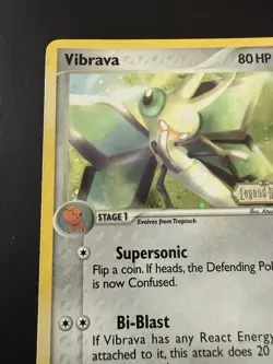 Pokemon TCG Legend Maker Vibrava 46/92 Stamped Reverse Holo Near Mint - Image 4