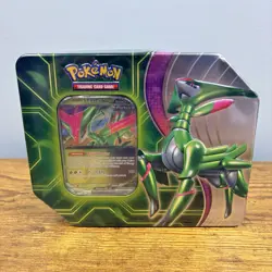 Pokemon Iron Leaves Tin Scarlet And Violet Era Factory Sealed 5 Booster Packs - Image 1