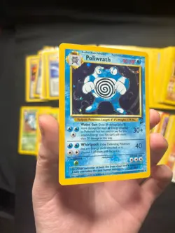 Pokemon Base 2 Bulk LOT with Poliwhirl Holo READ DESCRIPTION - Image 2
