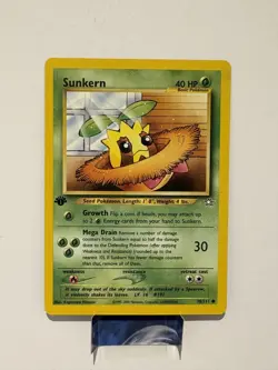 Sunkern 1st Edition 78/111 1st Edition WOTC Vintage Pokemon NM/MINT - Image 1