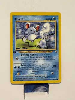 Pokemon Marill 66/111 - LP - 1st Edition Neo Genesis 2000 - Common LP - Image 1