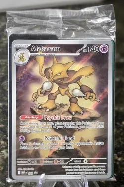 Alakazam MEP009 - Black Star Promos - Pokemon TCG - Slealed Promo - Image 1