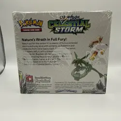 2018 Pokemon Sun & Moon Celestial Storm Factory Sealed Booster Box W/ Acrylic - Image 4