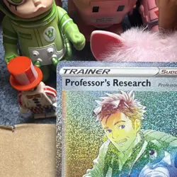 Pokemon TCG Professor's Research Pokemon GO Secret Rare Full Art Holo 084/078 - Image 2