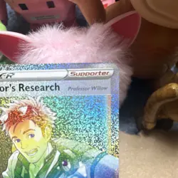 Pokemon TCG Professor's Research Pokemon GO Secret Rare Full Art Holo 084/078 - Image 3