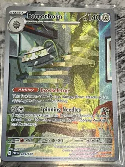 Ferrothorn 209/182 Paradox Rift Pokemon TCG Holo - Image 1