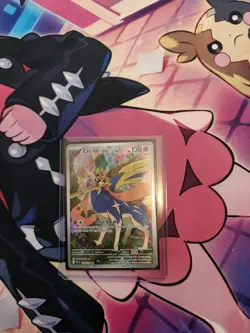 Zacian 100/094 Illustration Rare Pokemon Phantasmal Flames NM - Image 2