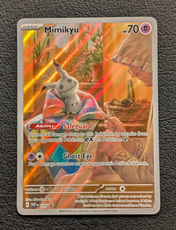 Pokemon TCG - Mimikyu SVP 075 Scarlet & Violet Black Star Promo Paldean Fates NM - Image 1