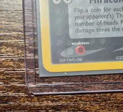 Pokemon TGC Rocket's Meowth 46/109 EX Team Rocket Returns Stamped ReverseHolo LP - Image 4