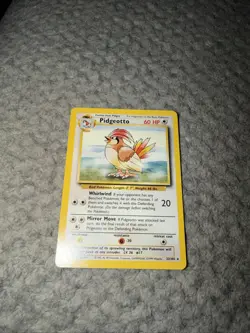 Pidgeotto 22/102 Pokemon TCG Base Set Unlimited NM/LP - Image 1