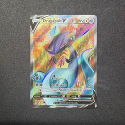 Dragapult V (Full Art) 183/192 Swsh02: Rebel Clash Holo Ultra Rare Pokemon TCG - Image 1