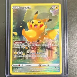 Pokemon Pikachu GG30/70 Crown Zenith Galarian Gallery Ultra Rare Holo English - Image 1