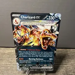 Pokemon Charizard ex Promo Sv: Scarlet & Violet Holo 161 330 HP EX Stage 2 - Image 1
