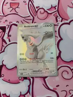 Reshiram 173/086 Pokemon TCG White Flare - Mint Condition- Pack Fresh - Image 1