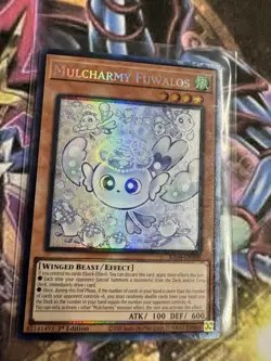 Yu-Gi-Oh Mulcharmy Fuwalos 1st Edition Prismatic Collector's Rare RA04-EN050 - Image 2