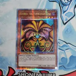 Yugioh Asian English Exodia The Forbidden One ES01-AE076 QCSE Original - Image 1
