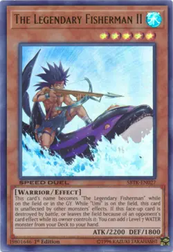 The Legendary Fisherman II - SBTK-EN027 - Ultra Rare - 1st Edition x1 - Lightly - Image 1