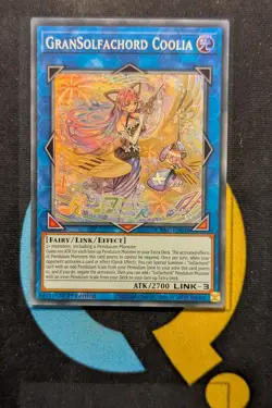CYAC-EN049 GranSolfachord Coolia Super Rare 1st Edition YuGiOh Card - Image 1