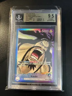 Kaido Leader Alt Art Pre-Errata OP01-061 – BGS 9,5 – One Piece TCG - Image 1