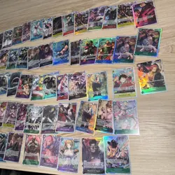 One Piece Card Game Tcg Set Alt Art Promo English job lot NM Luffy Nami Ace - Image 3