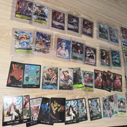 One Piece Card Game Tcg Set Alt Art Promo English job lot NM Luffy Nami Ace - Image 4