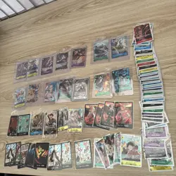 One Piece Card Game Tcg Set Alt Art Promo English job lot NM Luffy Nami Ace - Image 5