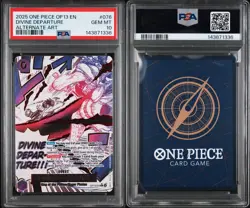 Divine Departure Manga Event OP13-076 PSA 10 One Piece Carrying On His Will - Image 1