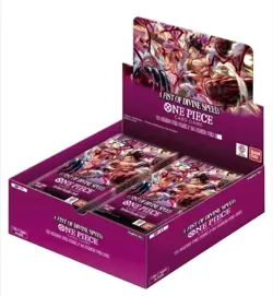 *READ* One Piece Sealed Booster Box OP-11 a Fist of Divine Speed English Bandai - Image 1