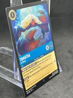 DISNEY LORCANA THE FIRST CHAPTER FOIL SUPER RARE Tamatoa So Shiney! - Image 2