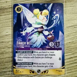 Tinker Bell Snowflake Collector (Store Championship) Disney Lorcana Promo Card - Image 1