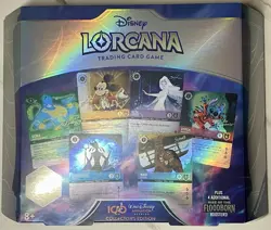 Lorcana Rise of the Floodborn - Disney 100 Collector's Edition Gift Set - SEALED - Image 1
